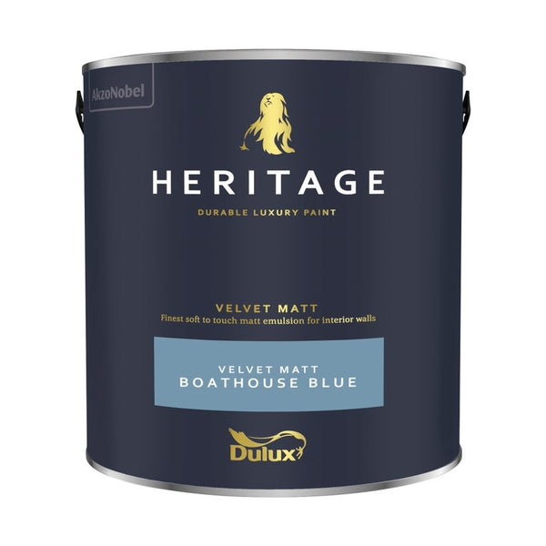 Dulux Heritage Velvet Matt Emulsion Paint - 2.5 Litres - All Colours