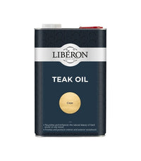 Liberon Teak Oil - With UV Filters  - 250ml, 500ml, 1 Litre and 5 Litre