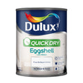 Dulux Retail Quick Dry Eggshell Paint Pure Brilliant White 2.5 Litres / 750ml