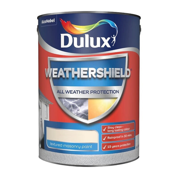 Dulux All Weather Protection Masonry - White & Colours - Textured - 5L