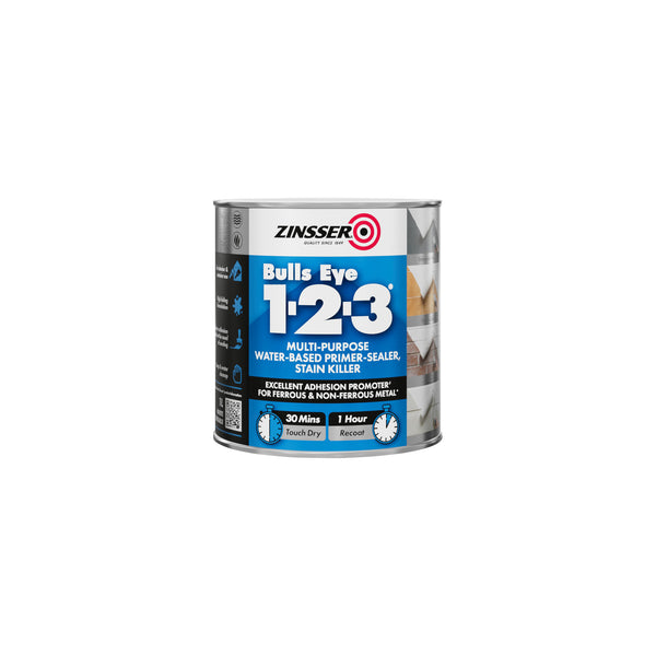 Zinsser Bulls Eye 1-2-3 - Primer-sealer - Stain Killer - All Sizes