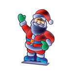 Premier Standing Santa Infinity Christmas Decoration Light - 59cm