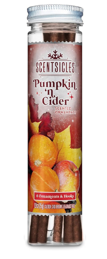Scentsicles Christmas Scent Sticks - Pack of 6 - Pumpkin & Cider