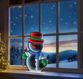 Premier Standing Snowman Infinity Christmas Decoration Light - 60cm