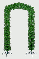 8ft (2.4m) Tall Premier Indoor / Outdoor Christmas Single Tree Arch in Green