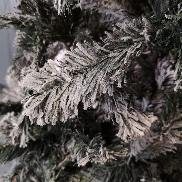 8ft (2.4m) Tall Premier Indoor / Outdoor Snowy Flocked Christmas Tree Arch