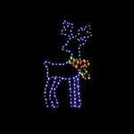 Premier Flexibrights Reindeer Christmas Decoration 164 Lights - 60cm