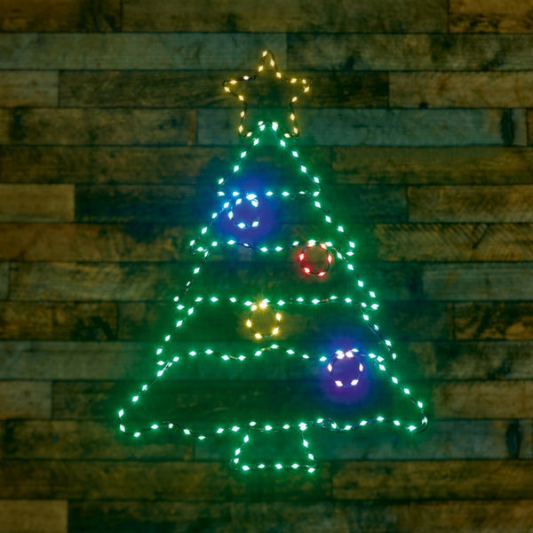 Premier Flexibrights Twinkling Christmas Tree Decoration Light - 60cm x 46cm