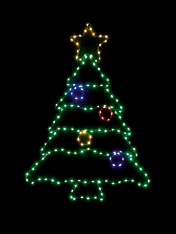 Premier Flexibrights Twinkling Christmas Tree Decoration Light - 60cm x 46cm