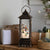 Festive 27cm Battery Operated Christmas Led Water Spinner Lantern Snowman Scene