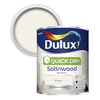 Dulux Retail Quick Dry Satinwood - 750ml - All Colours