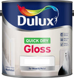 Dulux Quick Dry Gloss Colours - 750ml and 2.5L - All Colours