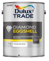 Dulux Trade Diamond Eggshell - Pure Brilliant White / Magnolia - All Sizes