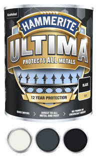 Hammerite Ultima Matt Metal Paint - 750ml - All Colours