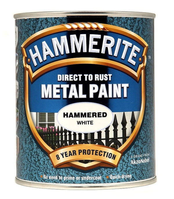 Hammerite - Hammered Direct To Rust Metal Paint - All Colours - All Sizes