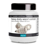 Polyvine Heavy Duty Interior Wood Varnish - Dead Flat - All Sizes