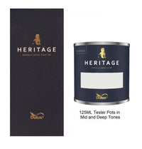 Dulux Heritage Velvet Matt - 125ml Tester Pot - Mid and Deep Tones