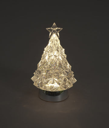 Water Tree Christmas Decoration Warm White or Colour Change Function - 23cm