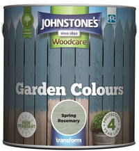 Johnstones Woodcare Garden Colours Paint - All Sizes - All Colours