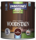 Johnstones Woodcare Indoor and Outdoor Woodstain Paint - All Sizes - All Colours