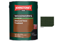 Johnstones Trade Woodworks Shed and Fence Paint  - 5 Litre - All Colours