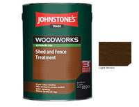Johnstones Trade Woodworks Shed and Fence Paint  - 5 Litre - All Colours