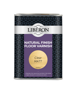 Liberon Natural Finish Floor Varnish - Clear