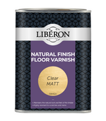 Liberon Natural Finish Floor Varnish - Clear