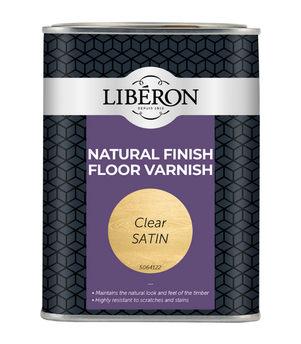 Liberon Natural Finish Floor Varnish - Clear