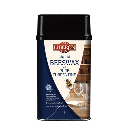 Liberon Liquid Beeswax with Pure Turpentine - Clear and Antique Pine