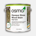 Osmo Opaque Gloss Wood Stain - White - 125ml, 750ml and 2.5L