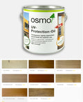 Osmo UV Protection Oil Tints - Oak Satin - With Film Protection - 2.5 Litre