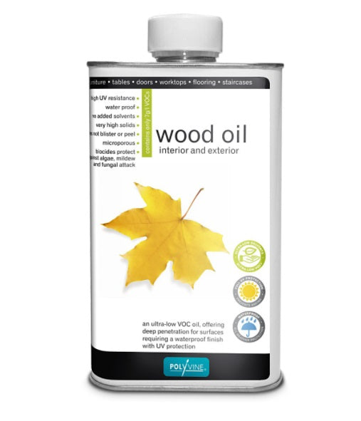 Polyvine Wood Oil - Interior and Exterior - All Sizes