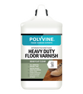 Polyvine Heavy Duty Floor Varnish - Dead Flat Finish - All Sizes