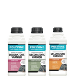 Polyvine Decorators Varnish Available in Gloss, Satin, Dead Flat