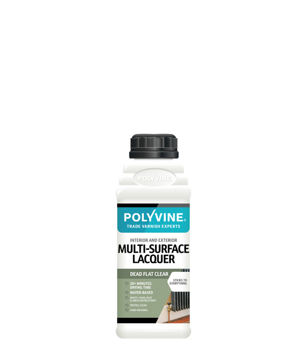 Polyvine - Multi Surface Lacquer - Gloss Satin and Dead Flat Finsih