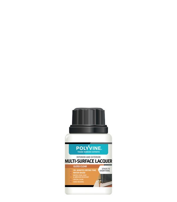 Polyvine - Multi Surface Lacquer - Gloss Satin and Dead Flat Finsih