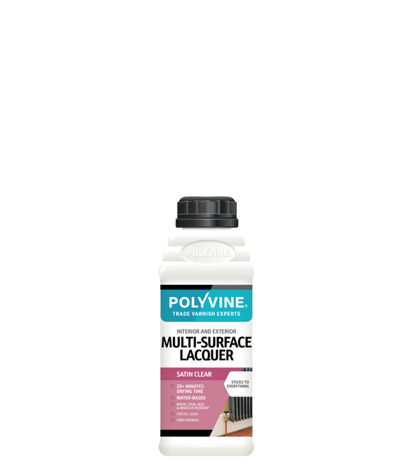 Polyvine - Multi Surface Lacquer - Gloss Satin and Dead Flat Finsih