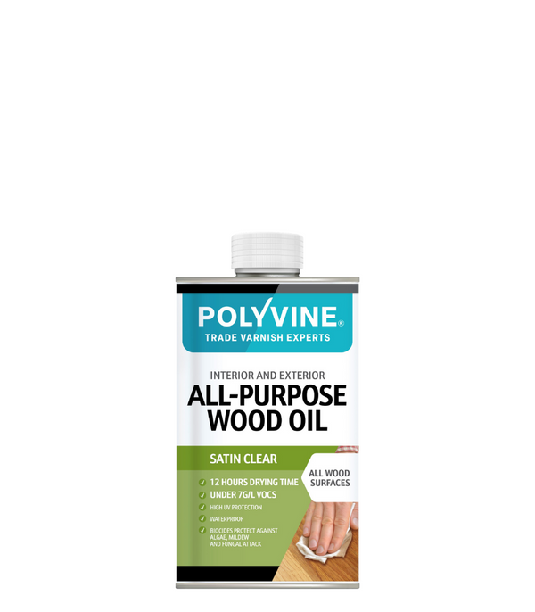 Polyvine Wood Oil - Interior and Exterior - All Sizes