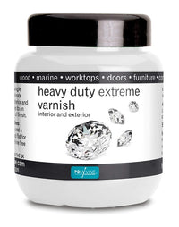 Polyvine Heavy Duty Extreme Varnish Available in Satin and Dead Flat