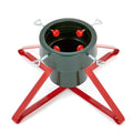 Premier Heavy Duty Metal Real Christmas Tree Stand - Red or Green - 46 and 57cm