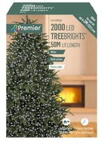 Multi Action Treebrights Led Christmas Timer Lights - Various Sizes & Colours