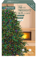 Multi Action Treebrights Led Christmas Timer Lights - Various Sizes & Colours