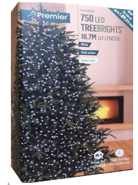 Multi Action Treebrights Led Christmas Timer Lights - Various Sizes & Colours