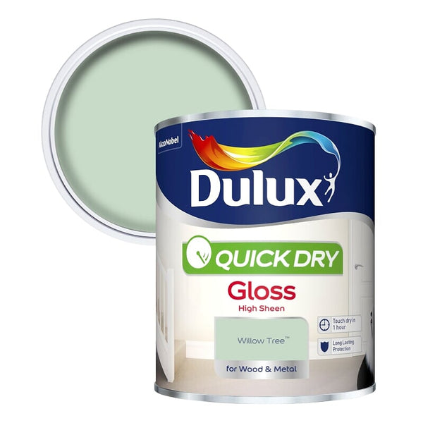 Dulux Quick Dry Gloss Colours - 750ml and 2.5L - All Colours