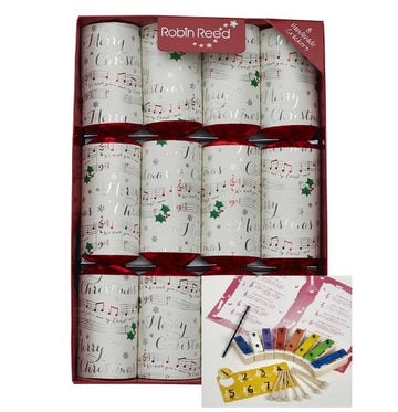 Robin Reed Christmas Crackers - Chime Bars - 13 Inch - 8 Pack