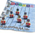 Robin Reed Christmas Crackers - Racing Nutcracker - 13 Inch - 6 Pack