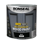 Ronseal 10 Year Weatherproof Wood Paint - All Colours Finishes and Sizes
