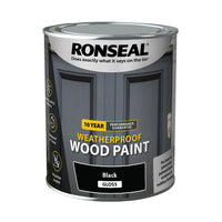 Ronseal 10 Year Weatherproof Wood Paint - All Colours Finishes and Sizes