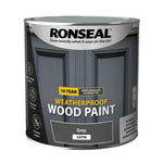 Ronseal 10 Year Weatherproof Wood Paint - All Colours Finishes and Sizes